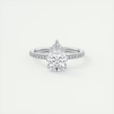 14K White Gold