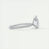 14K White Gold