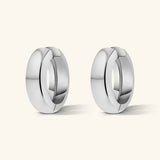Large Chunky Hoop Earrings