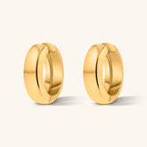 Large Chunky Hoop Earrings