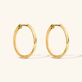Large Classic Hoop Earrings