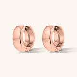 Medium Chunky Hoop Earrings