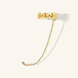 Carter Cuff + Chain Earring