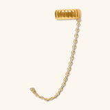 River Cuff + Chain Earring