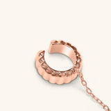 River Cuff + Chain Earring