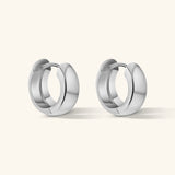 Small Chunky Hoop Earrings