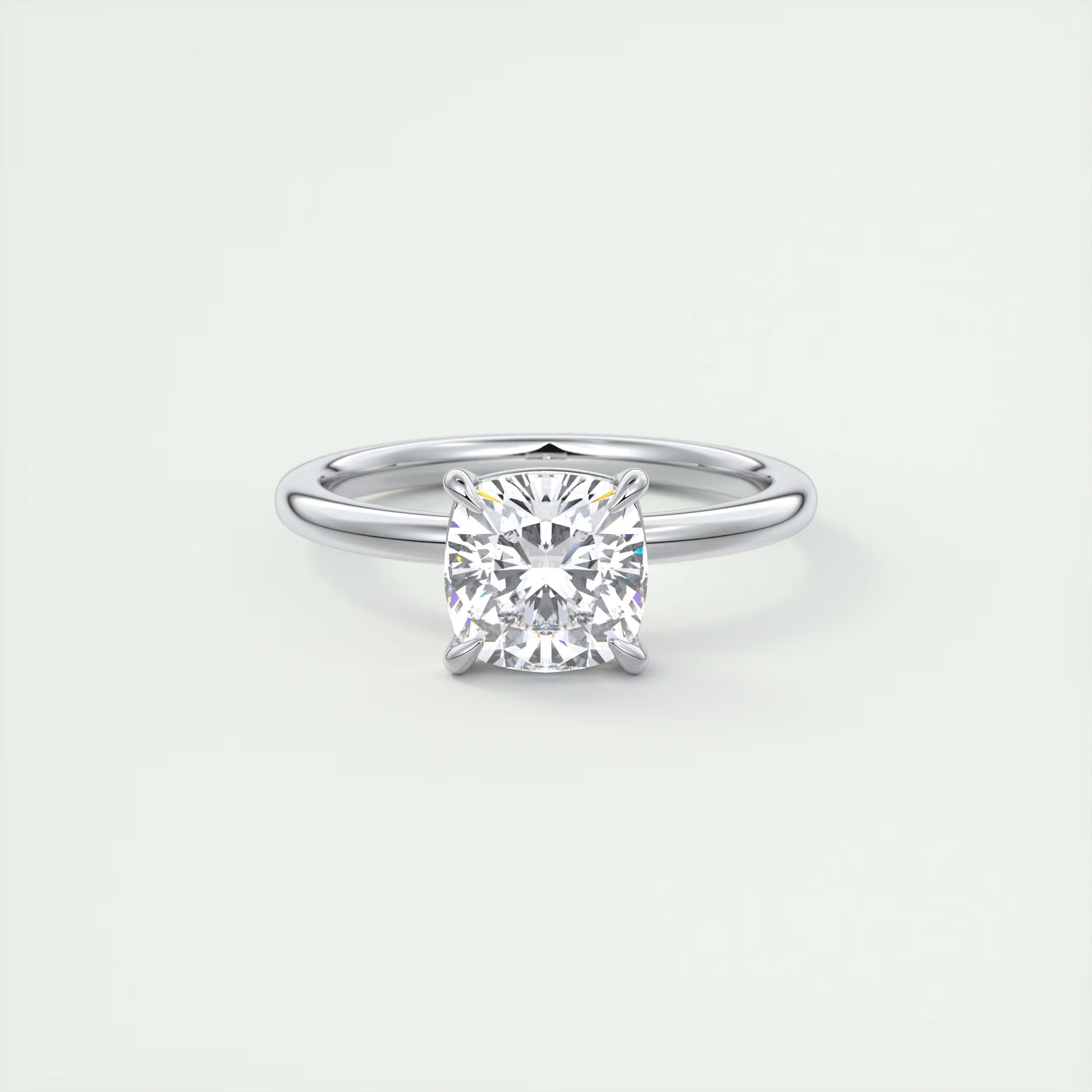14K White Gold