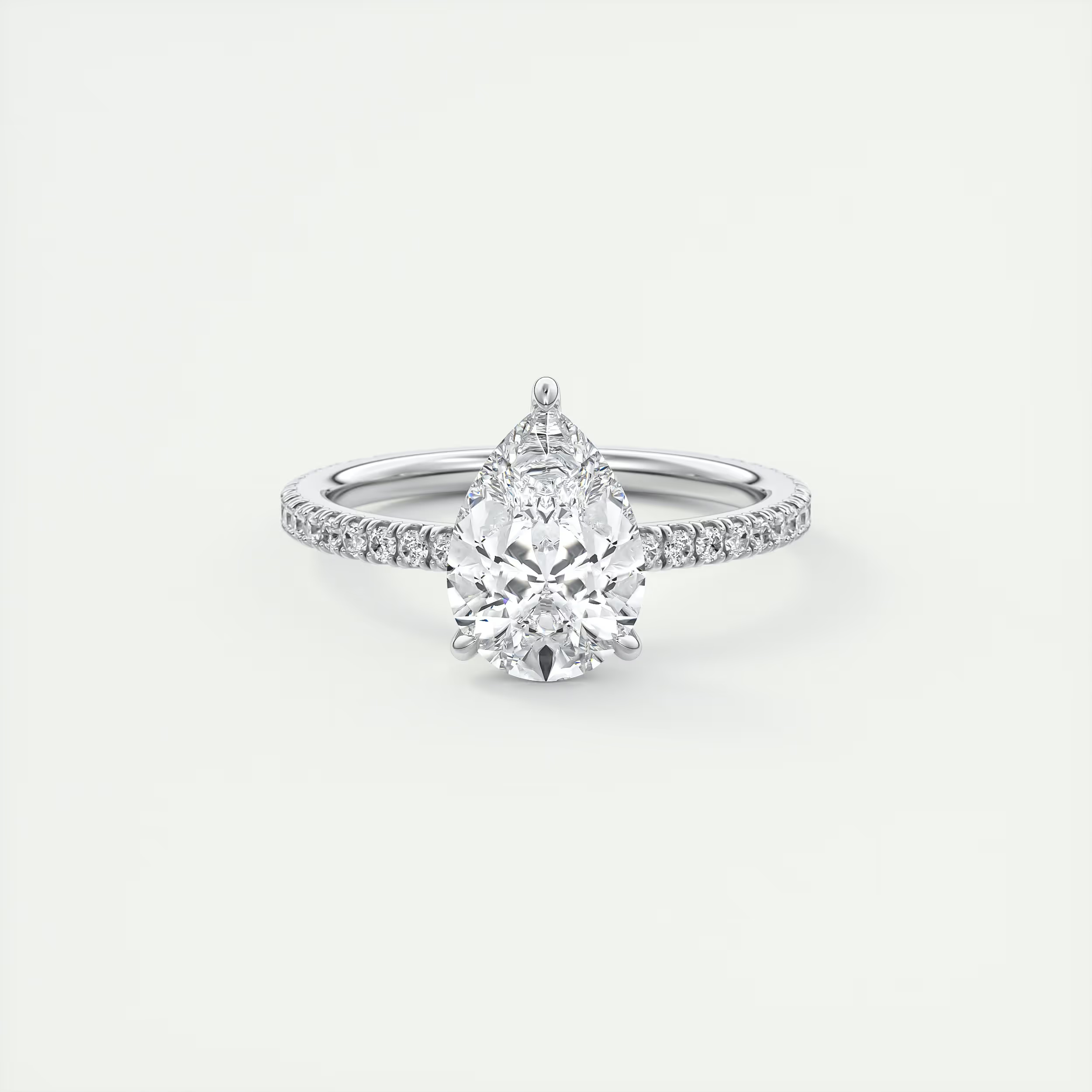 14K White Gold