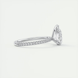 14K White Gold