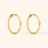 Large Classic Hoop Earrings