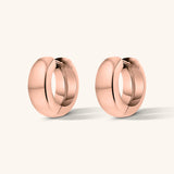 Medium Chunky Hoop Earrings