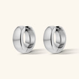 Medium Chunky Hoop Earrings