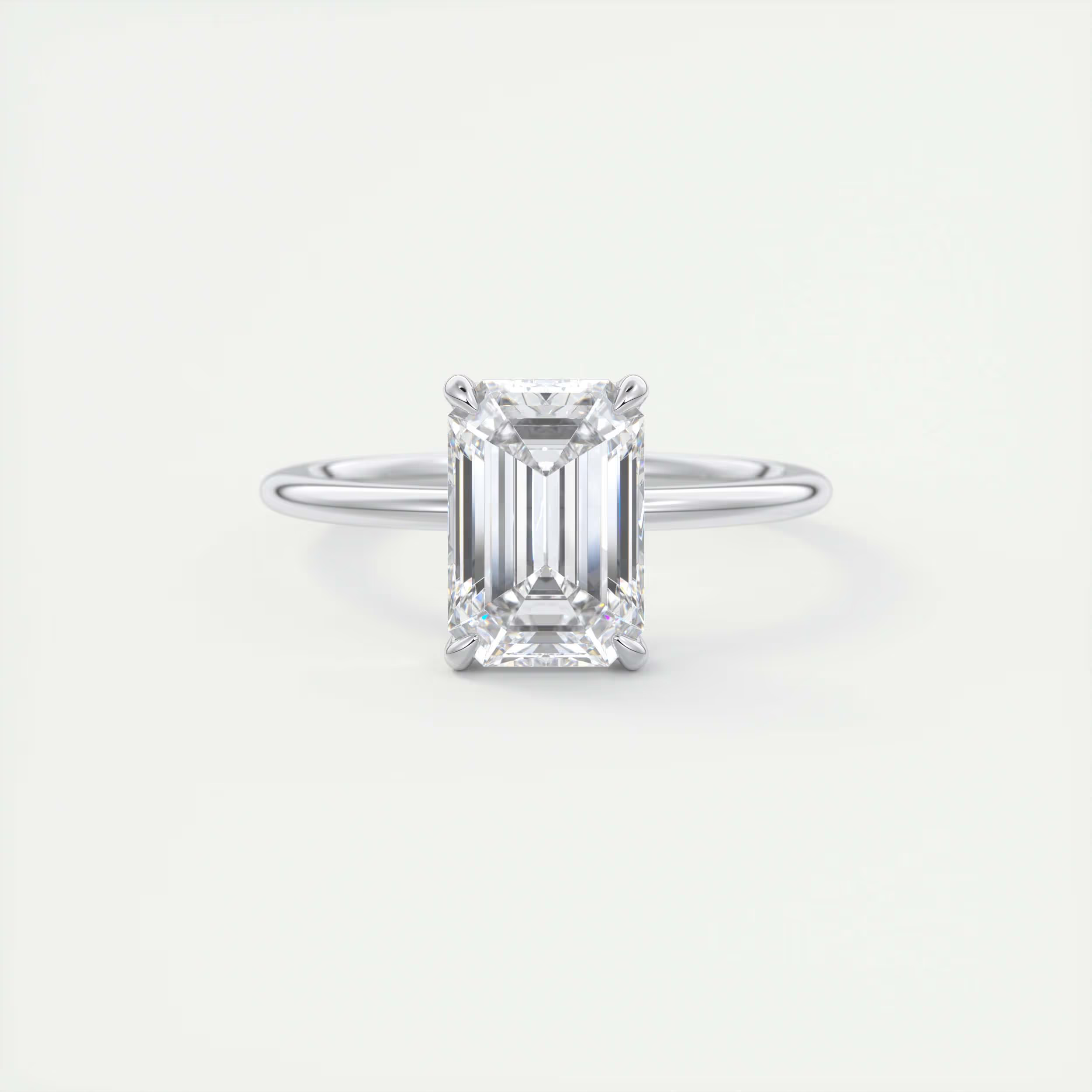 14K White Gold