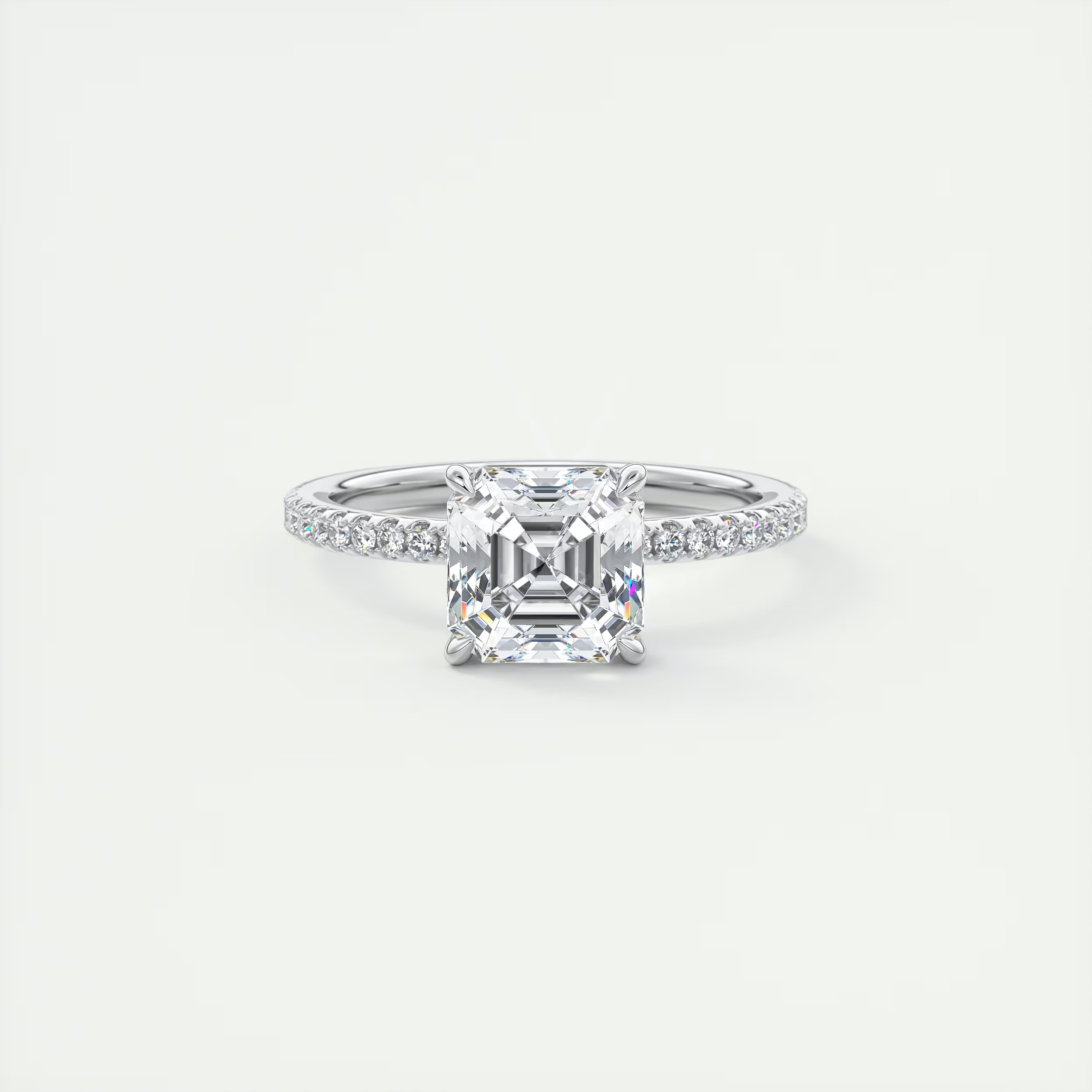 14K White Gold