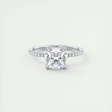 14K White Gold