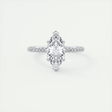 14K White Gold